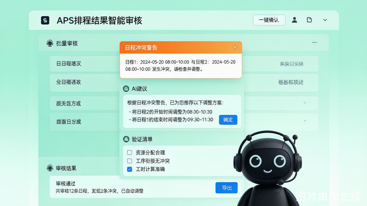 APS排程智能审核