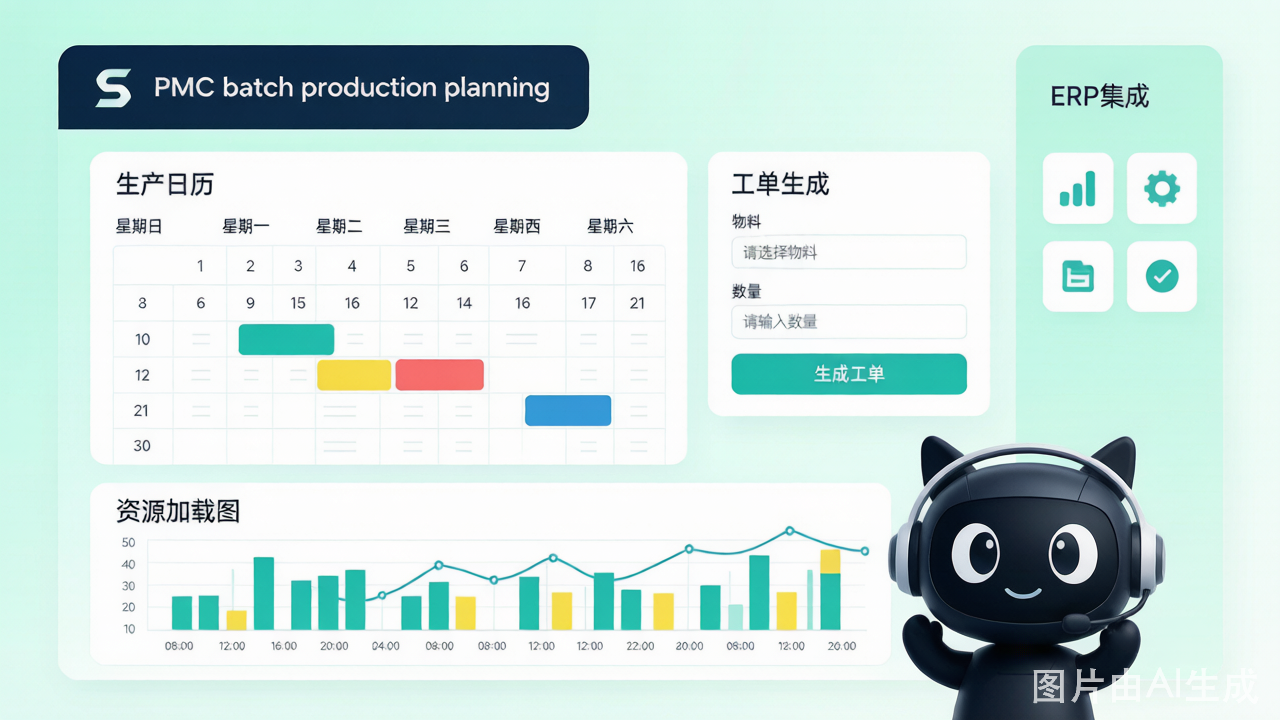 PMC批量排产系统联动